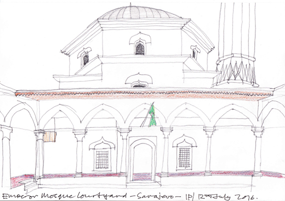 Emperor Mosque, Bosnia, 2016